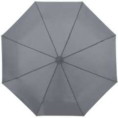 Ida 21.5" foldable umbrella, solid black