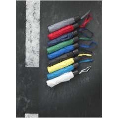 Ida 21.5" foldable umbrella, solid black