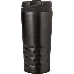 Stainless steel mug Lorraine, silver