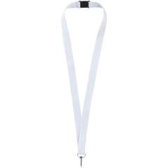 Lago lanyard with break-away closure, solid black
