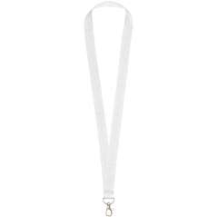 Impey lanyard with convenient hook, solid black
