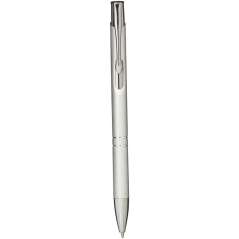 Moneta aluminium click ballpoint pen, solid black