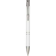 Moneta aluminium click ballpoint pen, solid black