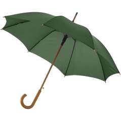 Kyle 23" auto open umbrella wooden shaft and handle, Navy