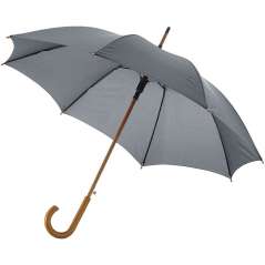 Kyle 23" auto open umbrella wooden shaft and handle, Navy