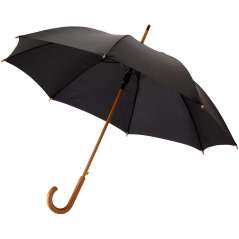 Kyle 23" auto open umbrella wooden shaft and handle, Navy