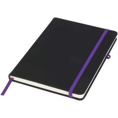 Noir medium notebook, solid black,Grey