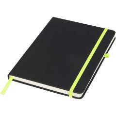 Noir medium notebook, solid black,Grey