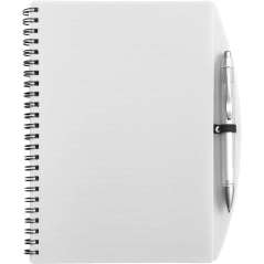 PP notebook with ballpen Solana, blue