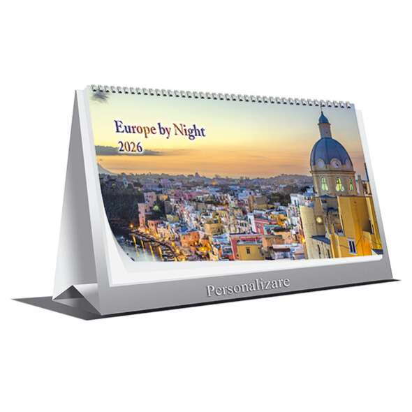 Calendar de birou Europe by Night