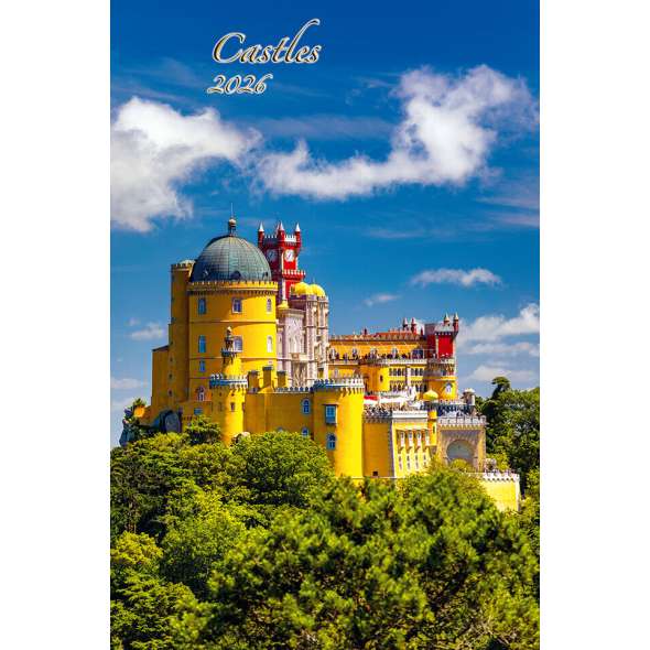 Calendar de perete Castles