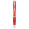 Nash ballpoint pen with coloured barrel and grip, White
