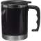 Stainless steel and AS double walled mug Gabi, blue