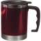 Stainless steel and AS double walled mug Gabi, blue