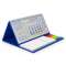 Calendar triptic de birou cu notite repozitionabile