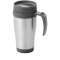 Sanibel 400 ml insulated mug, Silver,Blue