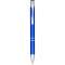 Moneta anodized aluminium click ballpoint pen, solid black