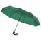 Ida 21.5" foldable umbrella, solid black