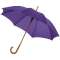 Kyle 23" auto open umbrella wooden shaft and handle, Navy