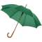 Kyle 23" auto open umbrella wooden shaft and handle, Navy
