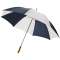 Karl 30" golf umbrella with wooden handle, solid black