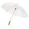 Lisa 23" auto open umbrella with wooden handle, solid black