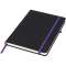 Noir medium notebook, solid black,Grey